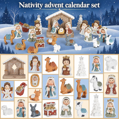日英美直送 Nativity Scene Set Advent Calendar 聖誕倒數日曆 大人款/兒童款 聖誕快樂特輯 不參與$900免運 滿$900可加$25免運到順豐站/智能櫃 Christmas Advent Calendars 2026