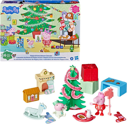 日英美直送 Peppa Pig Peppa & Evie's Advent Calendar 聖誕倒數日曆 兒童款 聖誕快樂特輯 不參與$900免運 滿$900可加$25免運到順豐站/智能櫃 Christmas Advent Calendars 2026