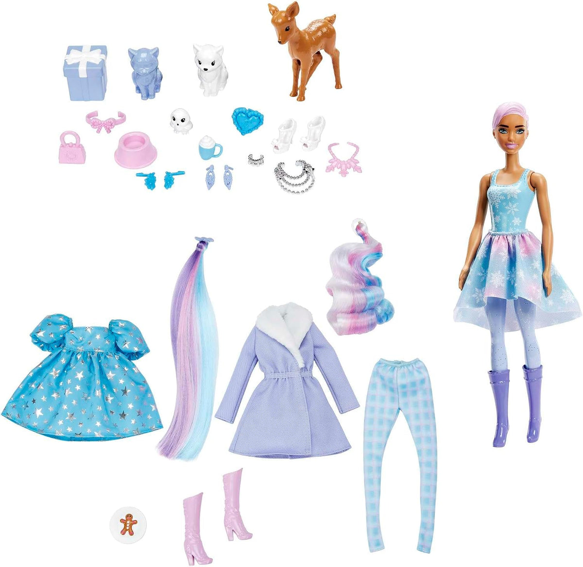 日英美直送 Barbie Color Reveal Advent Calendar 聖誕倒數日曆 兒童款 聖誕快樂特輯 不參與$900免運 滿$900可加$25免運到順豐站/智能櫃 Christmas Advent Calendars 2026