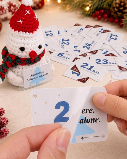 日英美直送 Crochet with 24 Affirmation Cards Advent Calendar 聖誕倒數日曆 大人款/兒童款 聖誕快樂特輯 不參與$900免運 滿$900可加$25免運到順豐站/智能櫃 Christmas Advent Calendars 2026