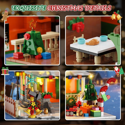 英美直送 LED Christmas House Mini Building Set 聖誕倒數日曆 大人款/兒童款 聖誕快樂特輯 聖誕倒數日曆A 不參與$900免運 滿$900可加$25免運 Christmas Advent Calendars 2025