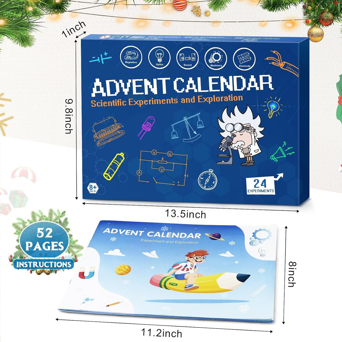 日英美直送 Science Experiment Advent Calendar 聖誕倒數日曆 兒童款 聖誕快樂特輯 不參與$900免運 滿$900可加$25免運到順豐站/智能櫃 Christmas Advent Calendars 2026