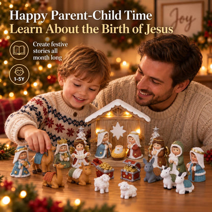 日英美直送 Nativity Scene Set Advent Calendar 聖誕倒數日曆 大人款/兒童款 聖誕快樂特輯 不參與$900免運 滿$900可加$25免運到順豐站/智能櫃 Christmas Advent Calendars 2026