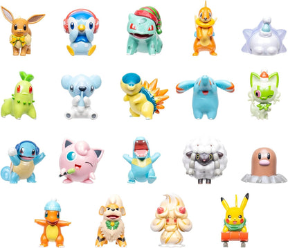 日英美直送 Jazwares Pokemon Battle Figures Advent Calendar 聖誕倒數日曆 兒童款 聖誕快樂特輯 不參與$900免運 滿$900可加$25免運到順豐站/智能櫃 Christmas Advent Calendars 2026