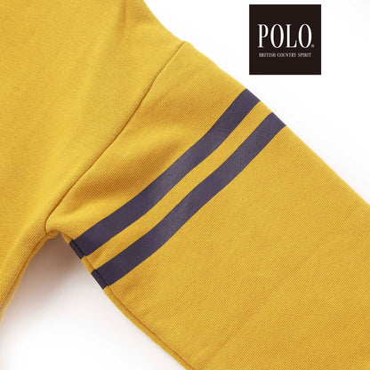 日本童裝  SLAP SLIP x POLO BCS 毛氈貼花衛衣 80-130cm 男童款/女童款 秋季 TOPS