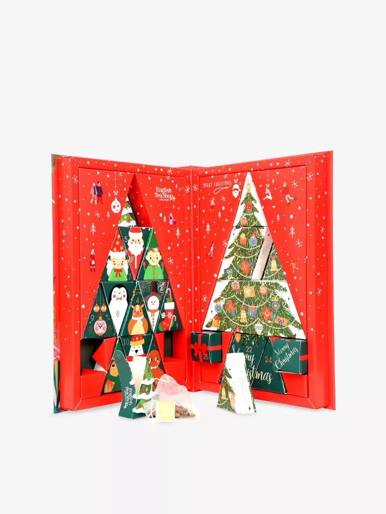 日英美直送 ENGLISH TEA SHOP Tea Book Advent Calendar 370g 聖誕倒數日曆 大人款 聖誕快樂特輯 不參與$900免運 滿$900可加$25免運到順豐站/智能櫃 Christmas Advent Calendars 2026