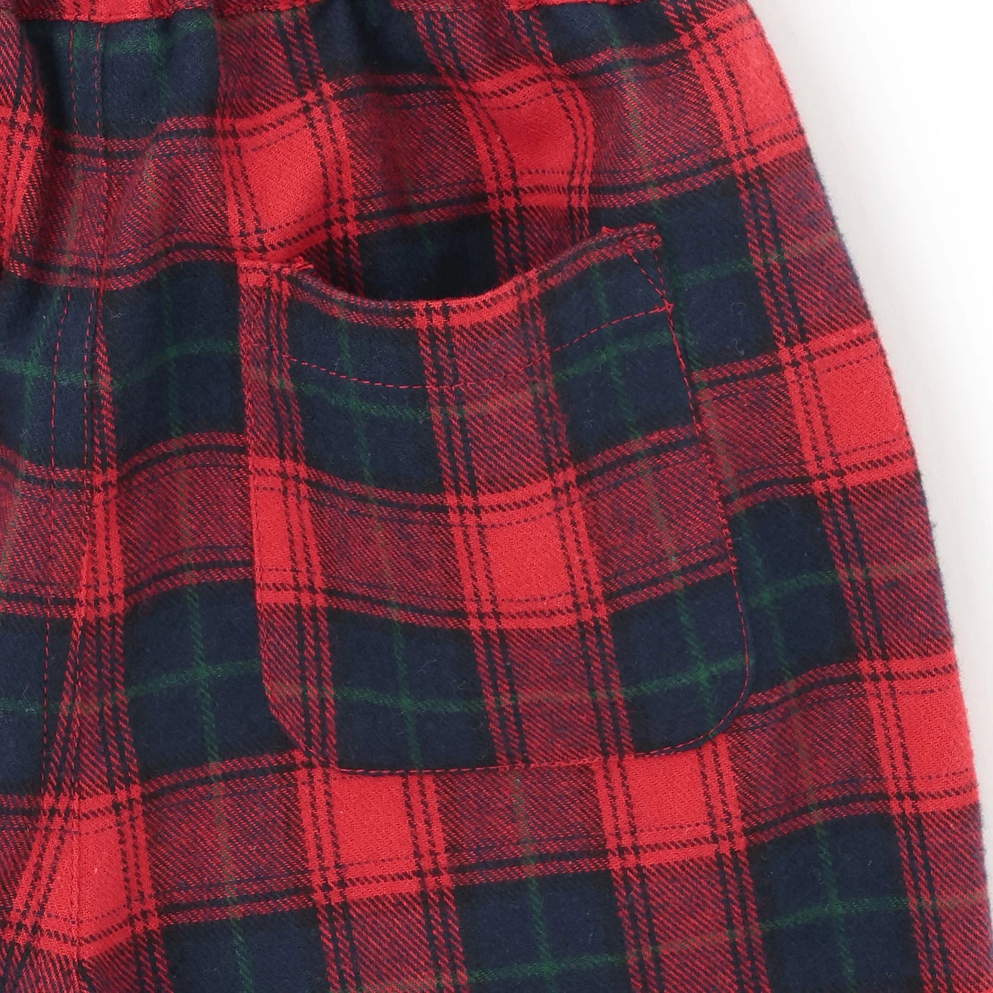 日本童裝 pe#main 上衣吊帶連體褲套裝 80-110cm 初生嬰兒 男童款 冬季 Jumpsuit 聖誕紅/新年紅