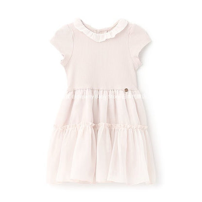 Japanese children's clothing pe#main patchwork dress 80-130cm girls summer dresses 