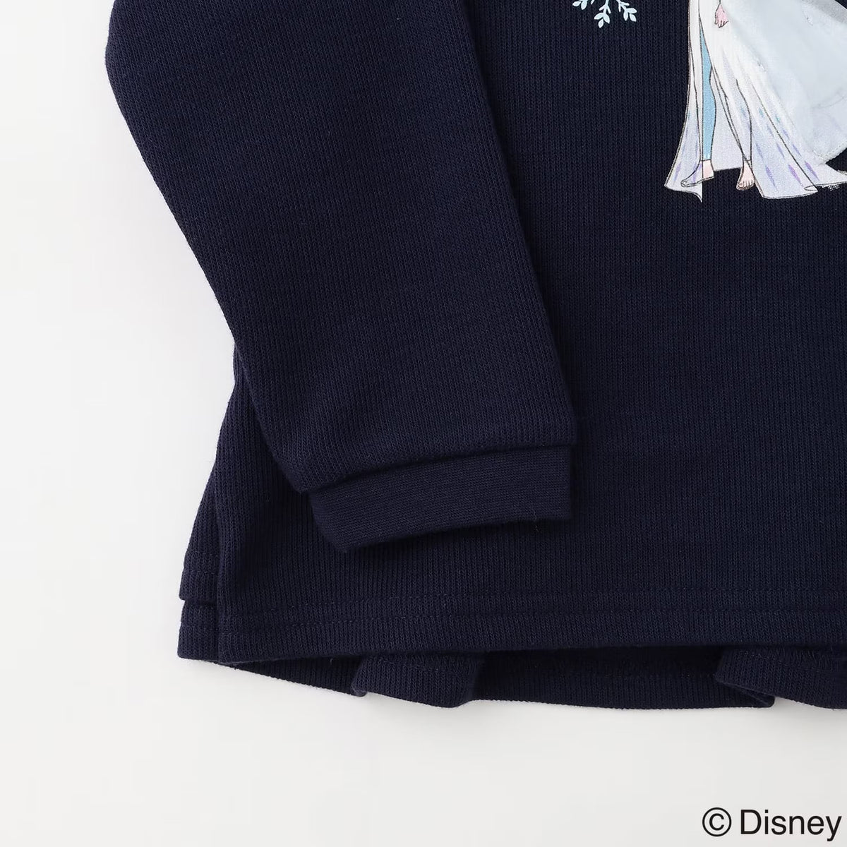 日本童裝 pe#main x Disney Princess 公主印花衛衣 90-130cm 女童款 秋季 TOPS