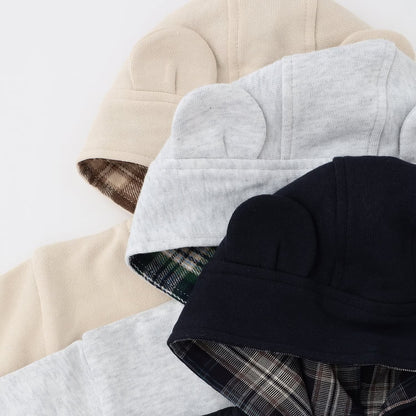 日本童裝 pe#main x【POLO BCS】衛衣外套 70-80cm 男童款/女童款 初生嬰兒 秋季 OUTERWEAR