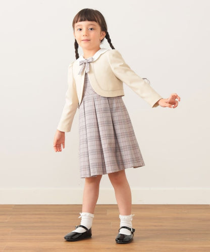 日本童裝 BEAMS mini 禮服兩件套裝 110-130cm 女童款 冬季 OUTERWEAR DRESSES 面試/宴會/表演