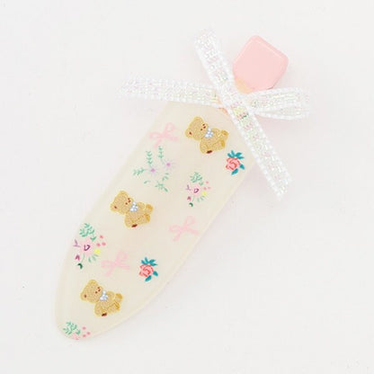 日本直送 Lycee mine 絲帶髮夾2件套 手飾/髮飾系列