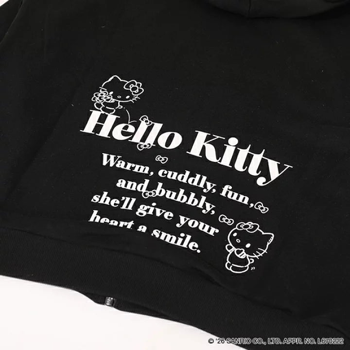 日本童裝 BDL x Sanrio 親子裝 可愛耳仔衛衣外套 Free Size 大人款 冬季 OUTERWEAR