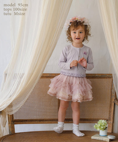 Japanese children's clothing panpantutu Etoile Pink tutu skirt 70-135cm girls' newborn baby summer SKIRTS 