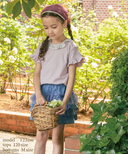 Japanese children's clothing panpantutu bow heart skirt 80-140cm girls summer dresses 