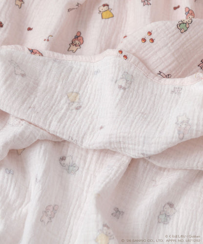 日本童裝 panpantutu x Sanrio x くらはしれい蓬蓬紗布連身裙 90-140cm 女童款 夏季 DRESSES