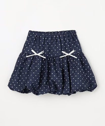 日本童裝 aF#a325 泡泡波點短裙 110-150cm 女童款 夏季 SKIRTS