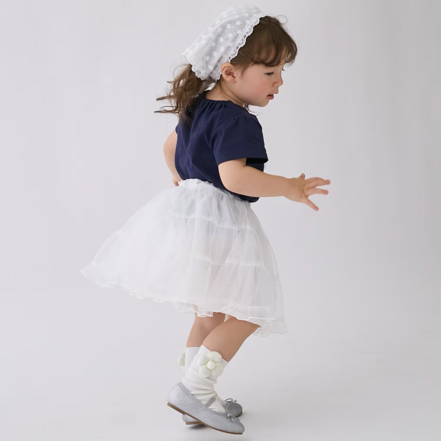日本童裝 pe#main 網紗短裙 80-130cm 女童款 夏季 SKIRTS