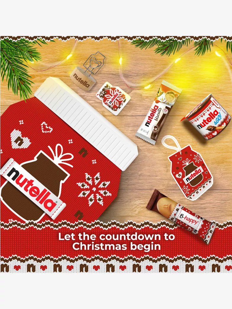 日英美直送 NUTELLA Advent Calendar 528g 聖誕倒數日曆 大人款/兒童款 聖誕快樂特輯 不參與$900免運 滿$900可加$25免運到順豐站/智能櫃 Christmas Advent Calendars 2026