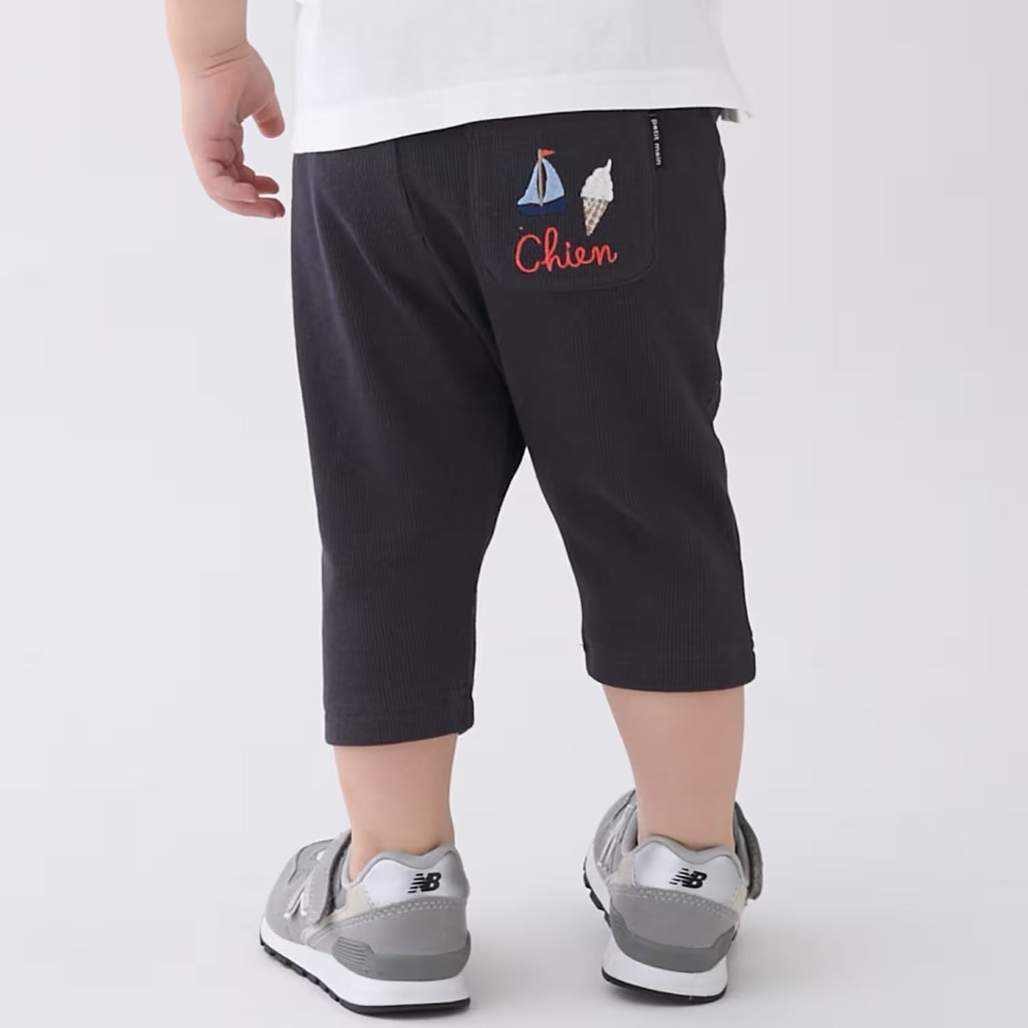 日本童裝 pe#main 七分長褲 80-130cm 男童款 夏季 PANTS