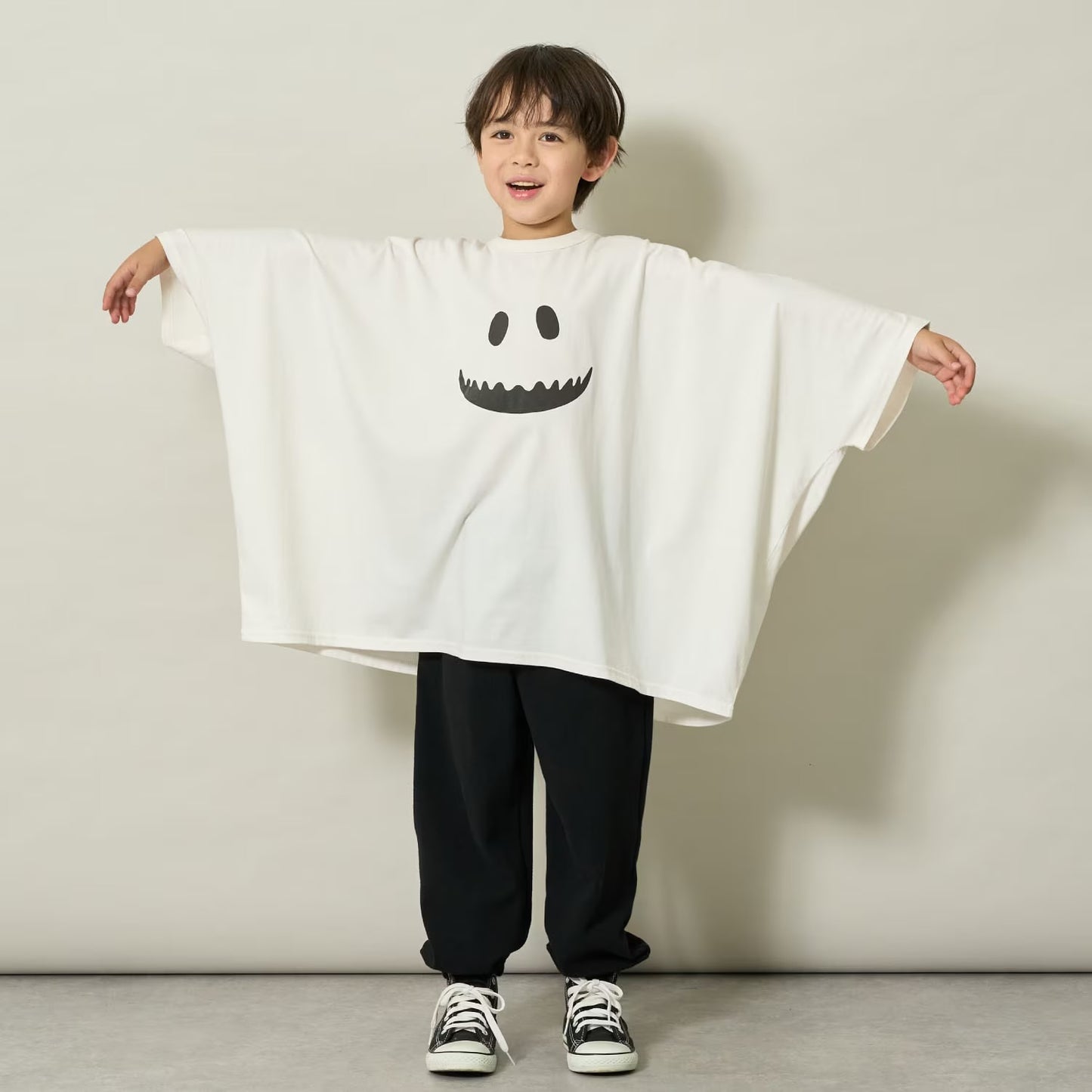 日本童裝 b・R# 吸水速乾 防UV 防污系列 妖怪上衣 100-130cm 男童款/女童款 萬聖節 Cosplay服裝 Halloween攪鬼特輯