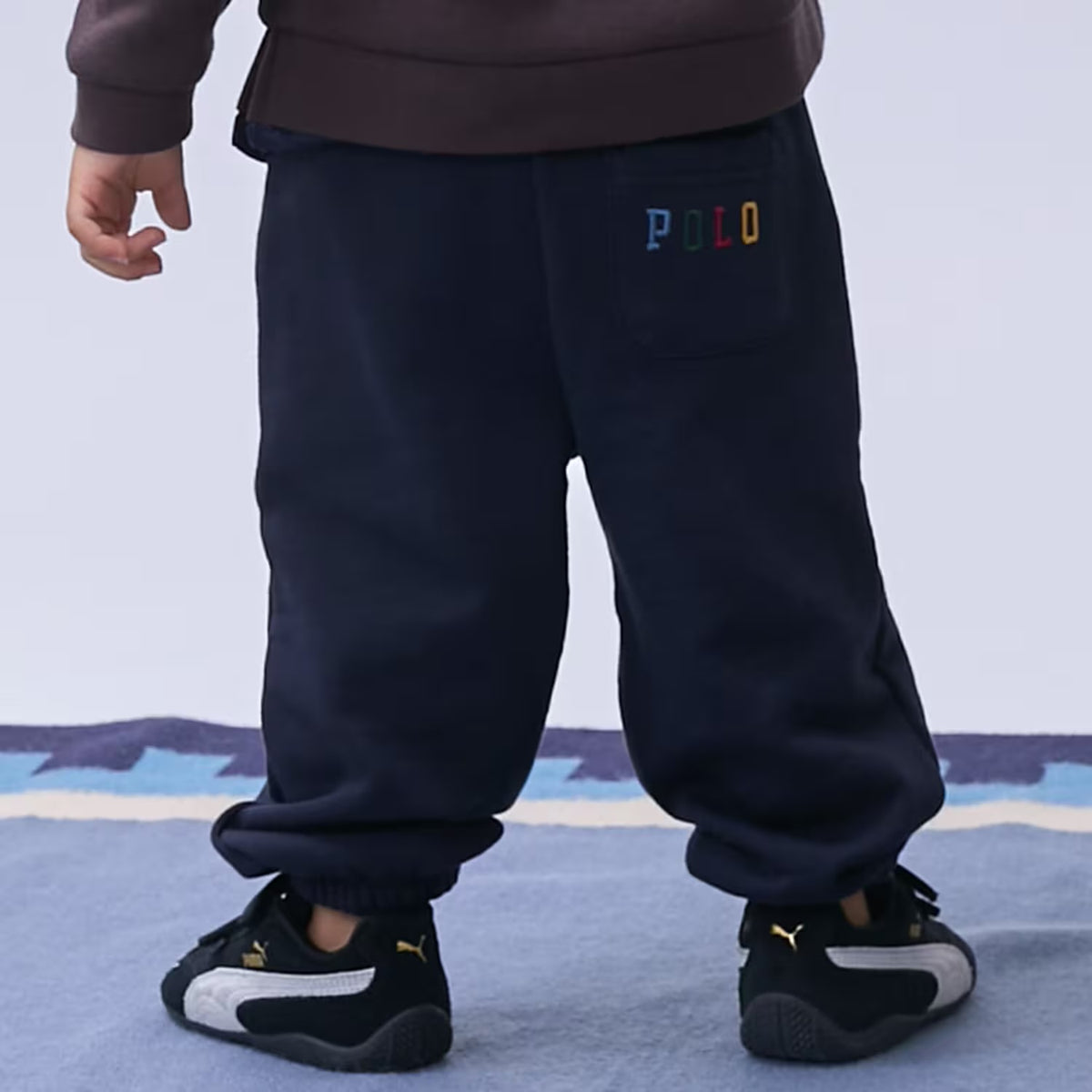 日本童裝 pe#main x【POLO BCS】運動長褲 80-130cm 男童款 秋季 PANTS