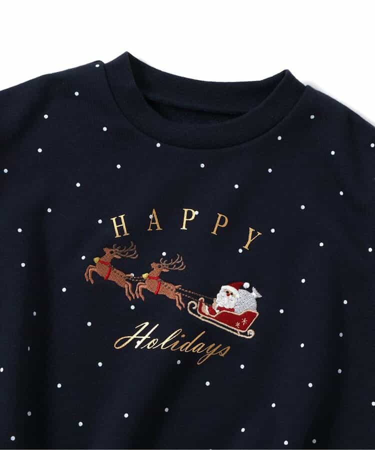 日本童裝 apres les cours 連衣 70-80cm 男童款/女童款 初生嬰兒 冬季 Jumpsuit Christmas 聖誕快樂特輯 聖誕服裝/飾物配件 聖誕紅/新年紅