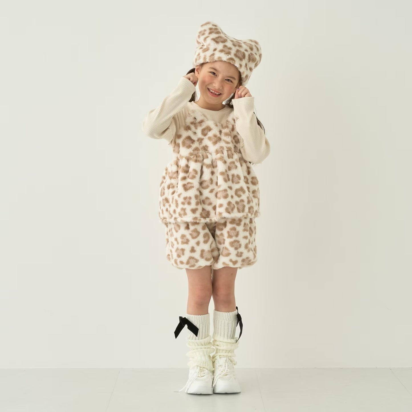 Japanese children's clothing Ly# mine tank top and shorts set 100-150cm girls summer TOPS PANTS 