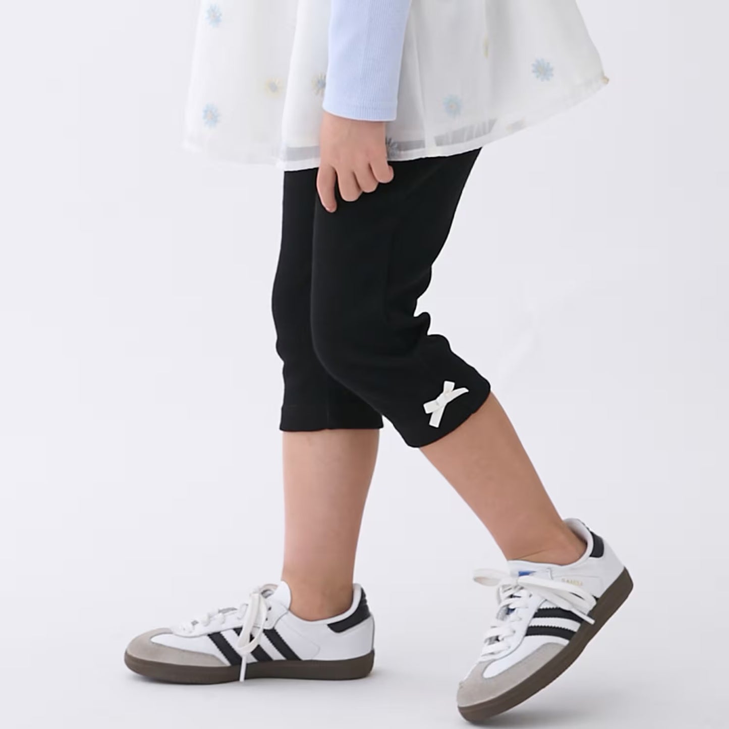 日本童裝 pe#main 七分長褲 80-130cm 女童款 夏季 PANTS