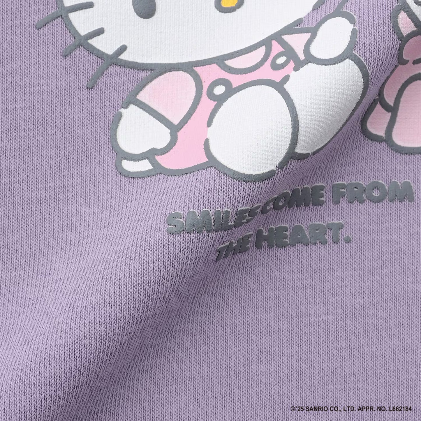 日本童裝 Ly# mine x Sanrio 速乾系列  Hello Kitty印花衛衣 100-140cm 女童款 冬季 TOPS