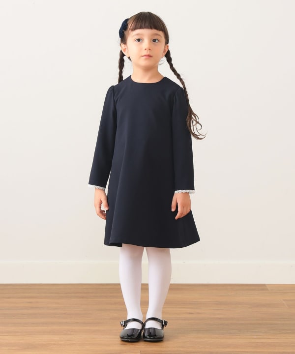 日本童裝 BEAMS mini 禮服連身裙 110-130cm 女童款 冬季 DRESSES 面試/宴會/表演