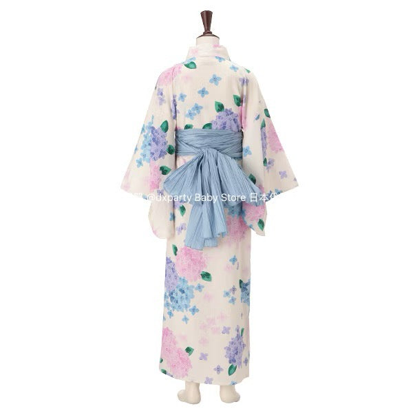Lovetoxic 2Way Japanese Yukata Kimono 150-160cm Girls Summer Outerwear Dresses Japanese Summer Festival Special 
