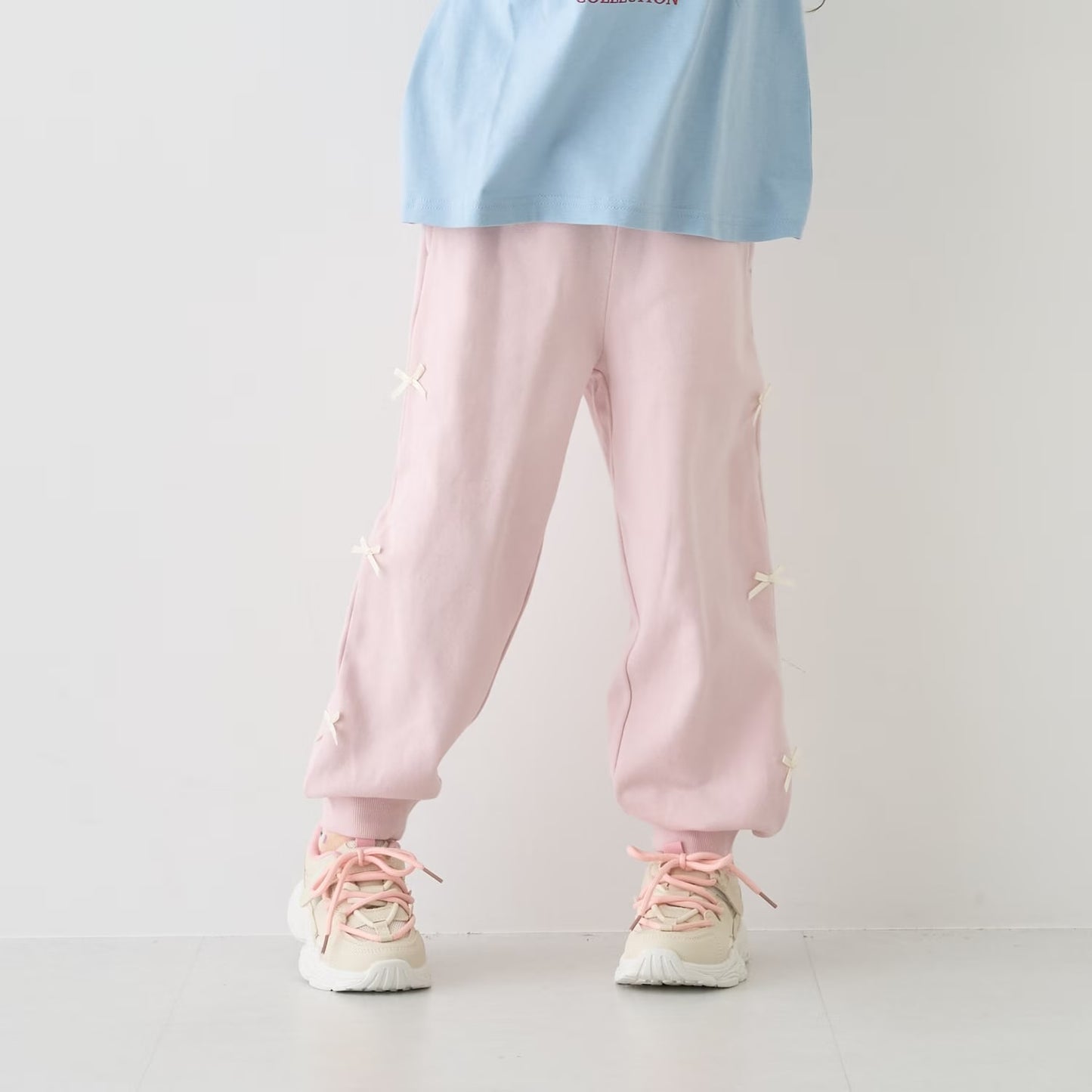 Japanese children's clothing Ly# mine tank top and shorts set 100-150cm girls summer TOPS PANTS 