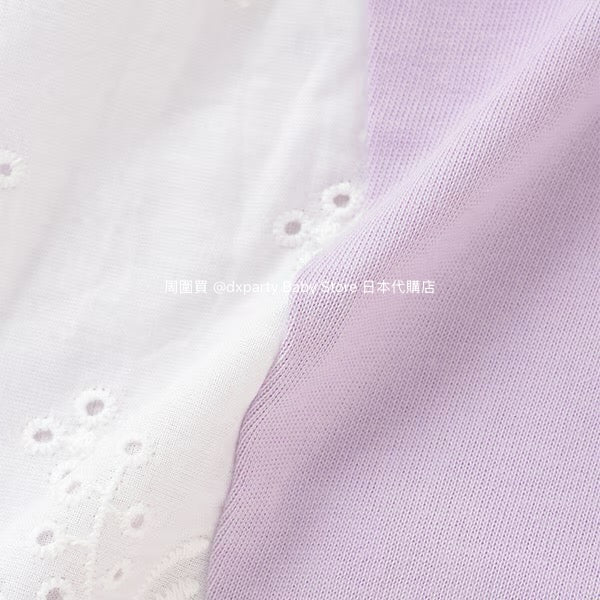 Japanese children's clothing pe#main Starry sky pupu &amp; tete tops 80-130cm girls summer TOPS 