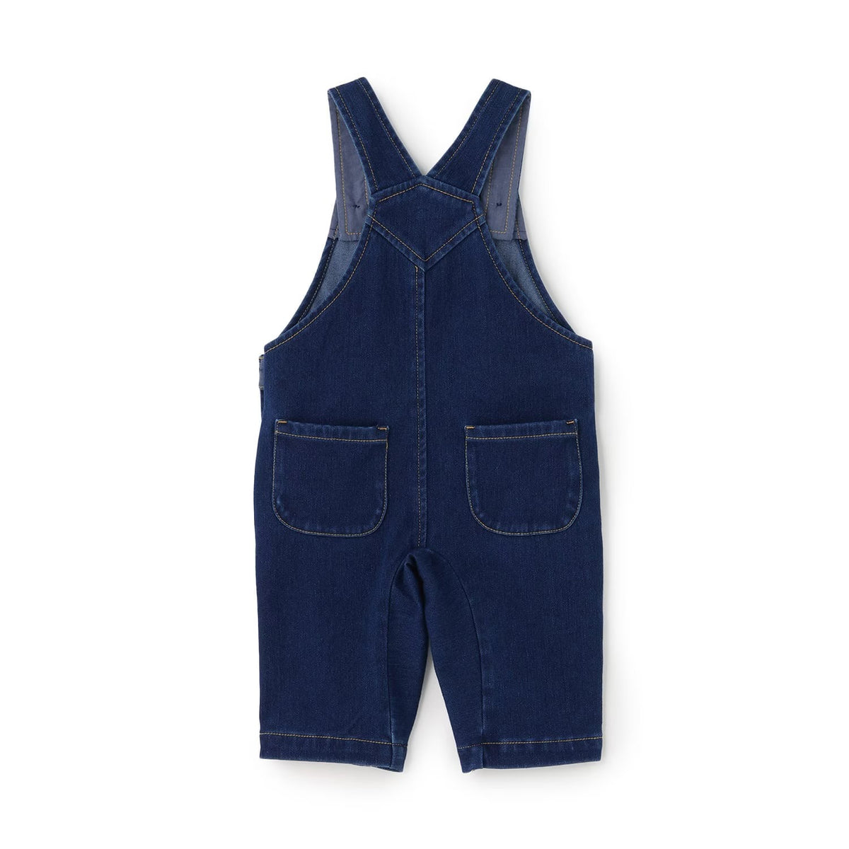 日本童裝 pe#main x【monpoke】吊帶連體褲 70-80cm 男童款/女童款 初生嬰兒 秋季 Jumpsuit