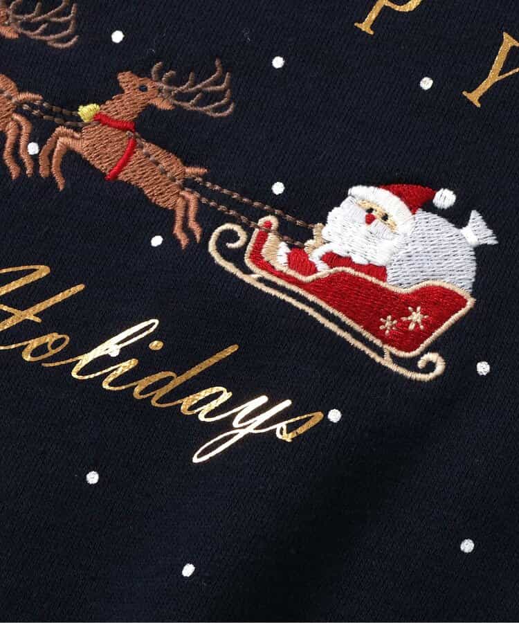 日本童裝 apres les cours 衛衣 80-140cm 男童款/女童款 冬季 Tops Christmas 聖誕快樂特輯 聖誕服裝/飾物配件 聖誕紅/新年紅