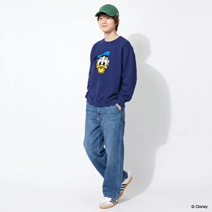 日本童裝 BDL x Disney 親子裝 印花衛衣 S-XL 大人款 秋季 TOPS 聖誕紅/新年紅