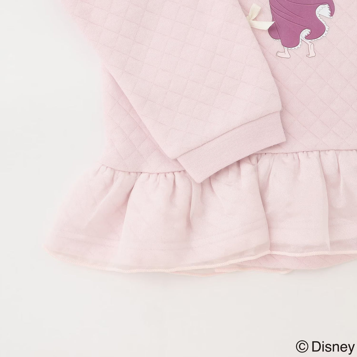 日本童裝 pe#main x Disney Princess 太空棉睡衣 90-130cm 女童款 秋季 TOPS PANTS 睡衣系列