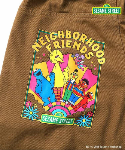 日本童裝 BREEZE x Sesame Street 休閒長褲 80-140cm 男童款/女童款 冬季 PANTS