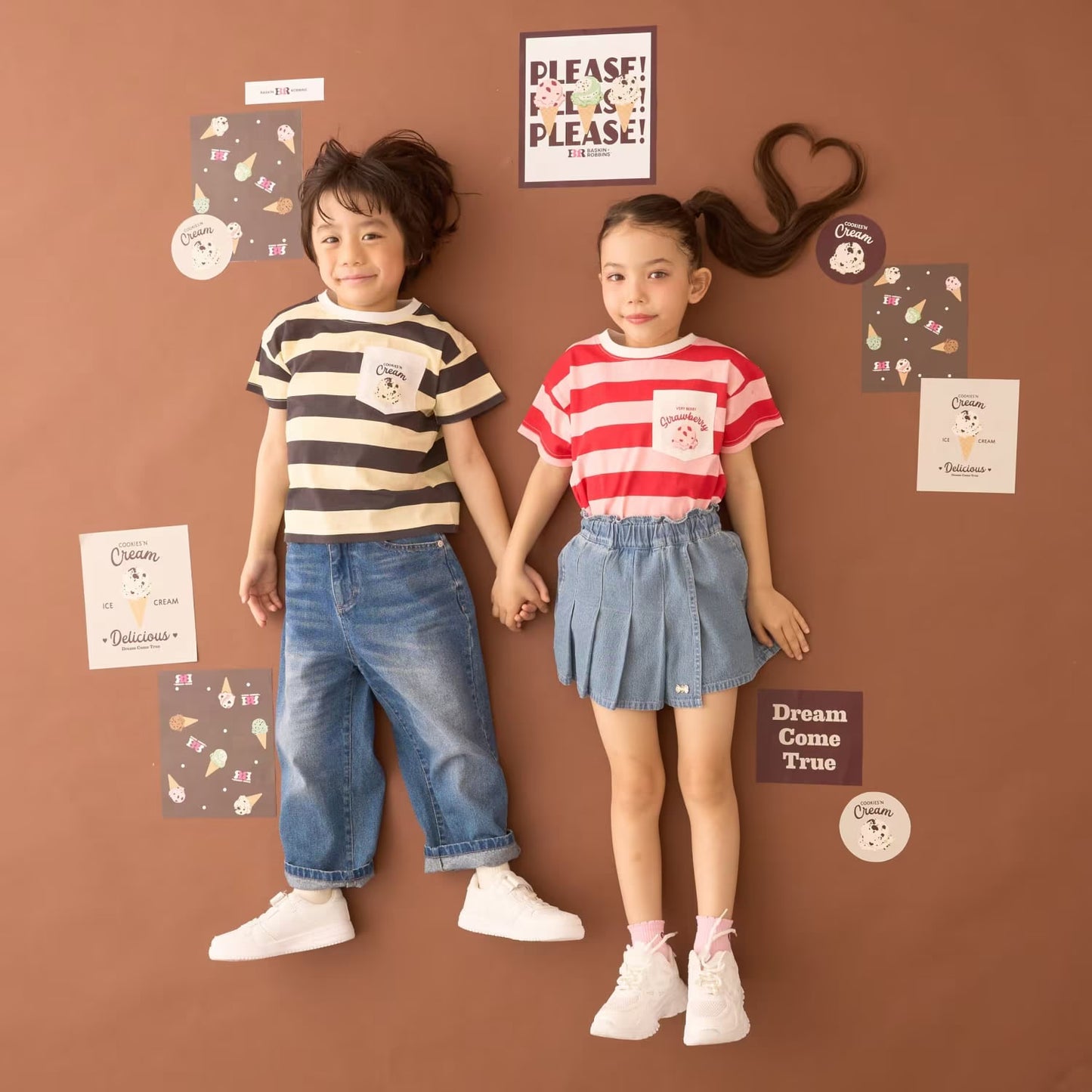 Japanese children's clothing Ly# mine tank top and shorts set 100-150cm girls summer TOPS PANTS 
