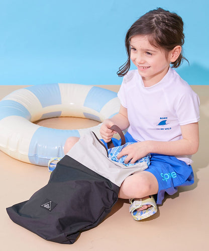 Japanese children's clothing dev!rock waterproof series stand collar thin jacket 100-160cm boys/girls spring and summer outerwear