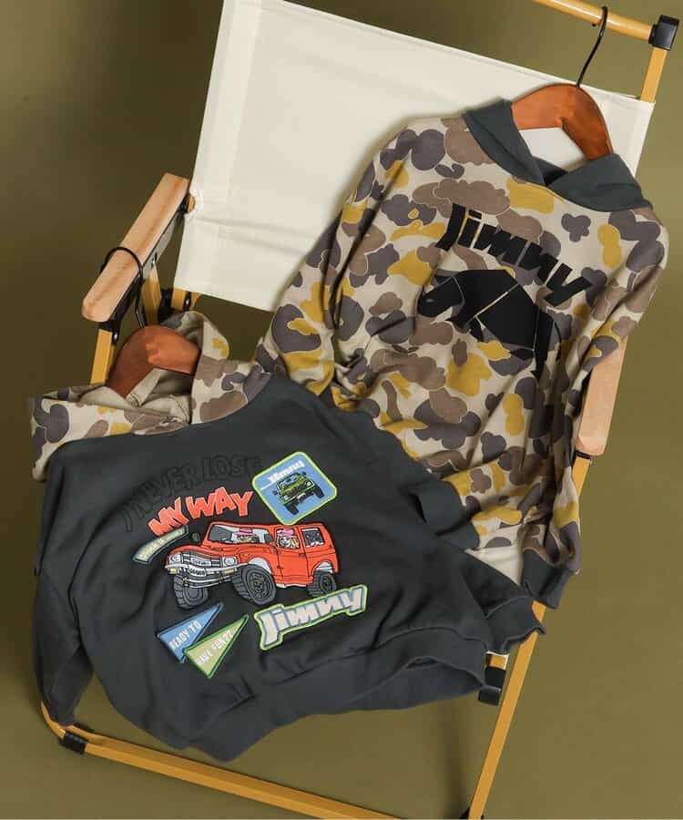 日本童裝 BREEZE x Jimny 衛衣 80-140cm 親子裝 男童款/女童款 冬季 TOPS