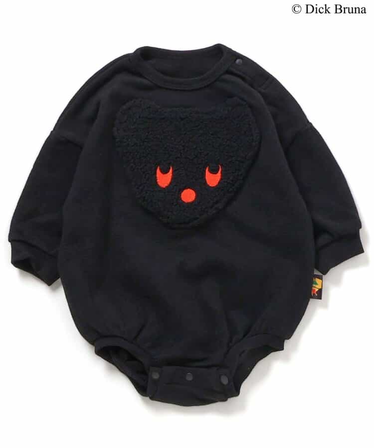 日本童裝 F.O.KIDS x Black Bear Dick Bruna 連衣 70-80cm 男童款 初生嬰兒 秋冬季 Jumpsuit 其他品牌童裝