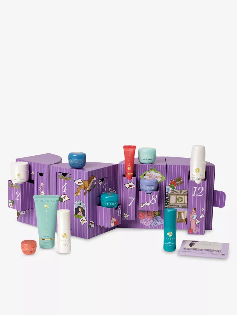 日英美直送 TATCHA 12 Ways To Love Your Skin Set Advent Calendar Worth £292 聖誕倒數日曆 大人款 聖誕快樂特輯 不參與$900免運 滿$900可加$25免運到順豐站/智能櫃 Christmas Advent Calendars 2026