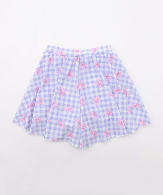 日本童裝 aF#a325 防UV 泳衣兩件套裝 100-140cm 女童款 夏季 夏日玩水泳衣特輯