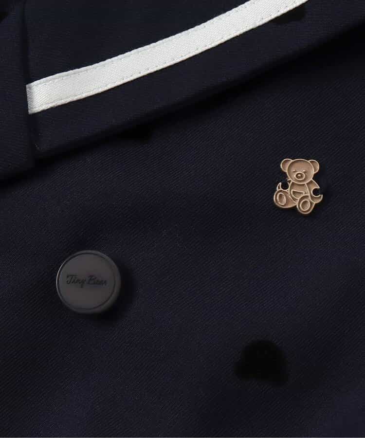日本童裝 apres les cours x tiny bear 水手領外套 90-120cm 男童款 冬季 OUTERWEAR 面試/宴會/表演 兒童服飾