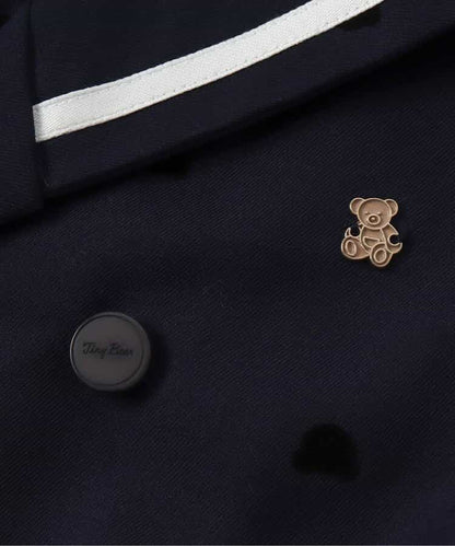 日本童裝 apres les cours x tiny bear 水手領外套 90-120cm 男童款 冬季 OUTERWEAR 面試/宴會/表演 兒童服飾