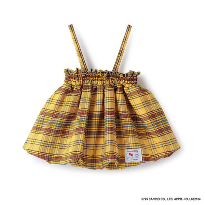 日本童裝 Ly# mine x Sanrio 4Way 前後兩著 可變上衣 可變短裙 100-140cm 女童款 冬季 TOPS SKIRTS