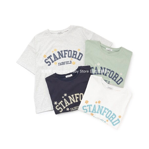 Lovetoxic Japanese children's clothing letter print top 130-160cm girls summer TOPS 