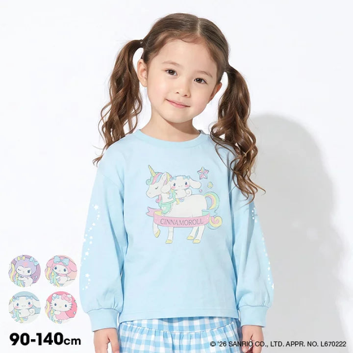 日本童裝 BDL x Sanrio 印花上衣 90-140cm 女童款 冬季 TOPS